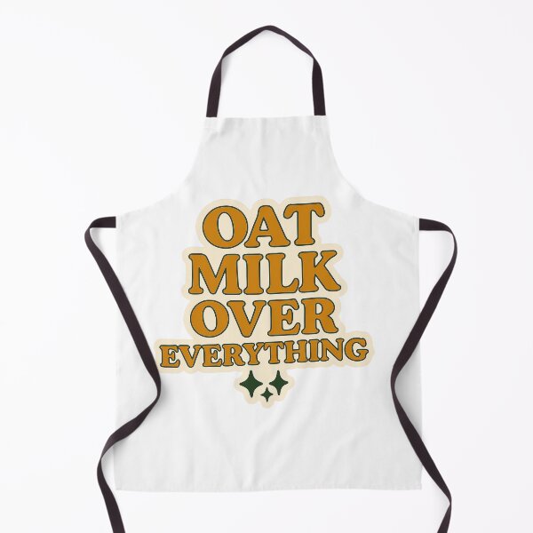 Item preview, Oat Milk Over Everything – Retro Coffee Humor designed and sold by myselftherapy.