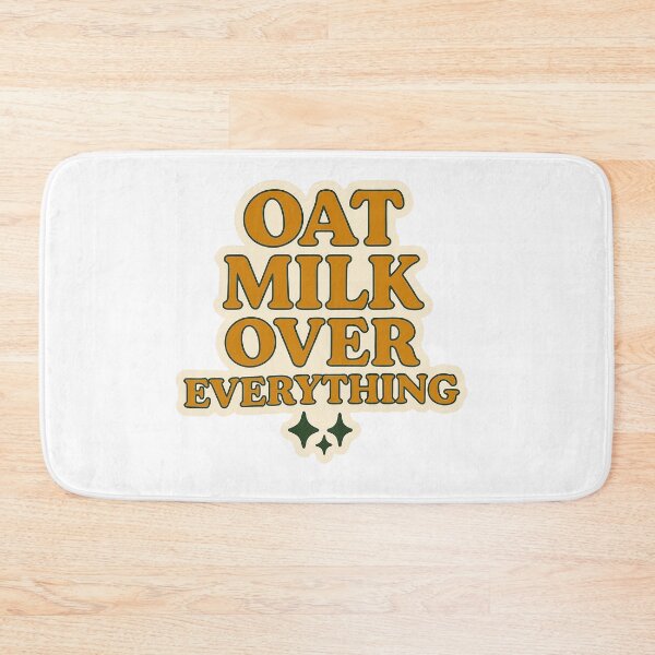 Item preview, Oat Milk Over Everything – Retro Coffee Humor designed and sold by myselftherapy.