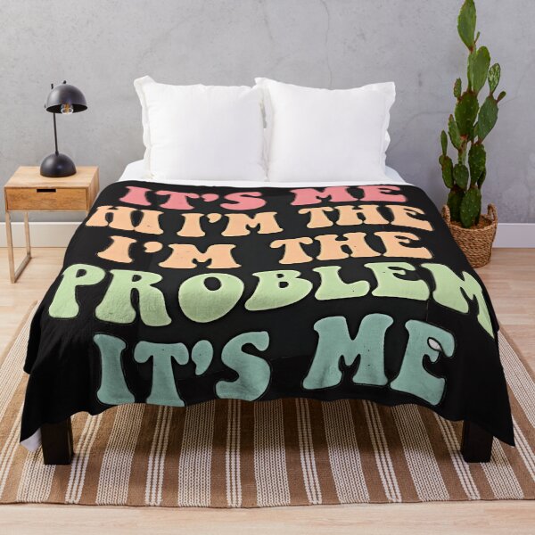 Item preview, It’s Me I’m The Problem – Funny Retro Aesthetic Typography Design designed and sold by SylviaHerrera.