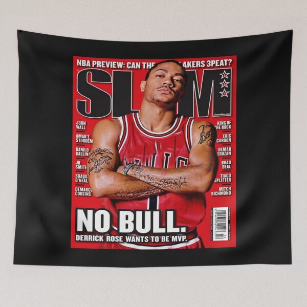 Item preview, Derrick Rose Slam Basketball Magazine Cover designed and sold by lila8fl7stacy.