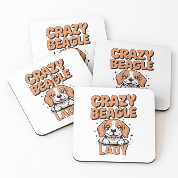 Item preview, Crazy Beagle Lady designed and sold by graphic-genie.
