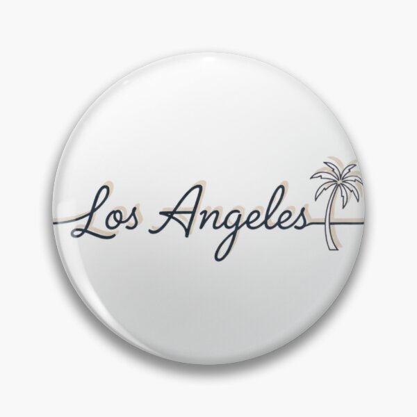Item preview, Los Angeles Monoline Script — Minimal Palm Line-Art Typography designed and sold by Happyfreedom.