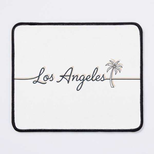 Item preview, Los Angeles Monoline Script — Minimal Palm Line-Art Typography designed and sold by Happyfreedom.