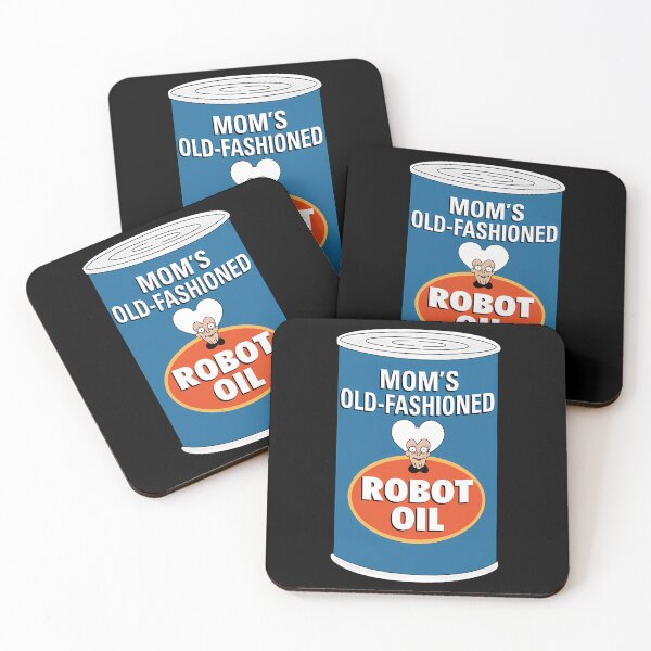 Item preview, Mom's old - fashioned Robot Oil Can  designed and sold by ColetteSaucier.