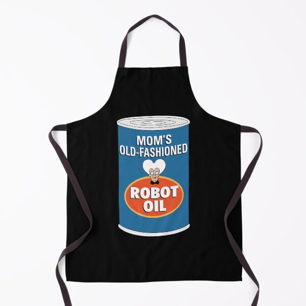 Item preview, Mom's old - fashioned Robot Oil Can  designed and sold by ColetteSaucier.