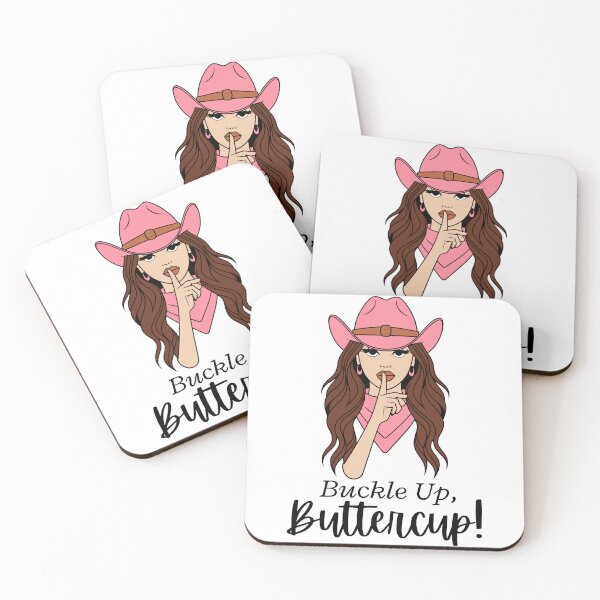 Item preview, Buckle Up Cowgirl | Sassy Western Rodeo Quote | Pink Cowboy Hat Country Girl Aesthetic | Funny Cowgirl Attitude designed and sold by SimplyJasper.