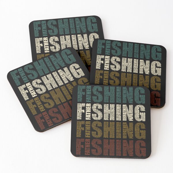 Item preview, Fishing Dad Typography - Gift for Papa and Anglers designed and sold by clickbongski.