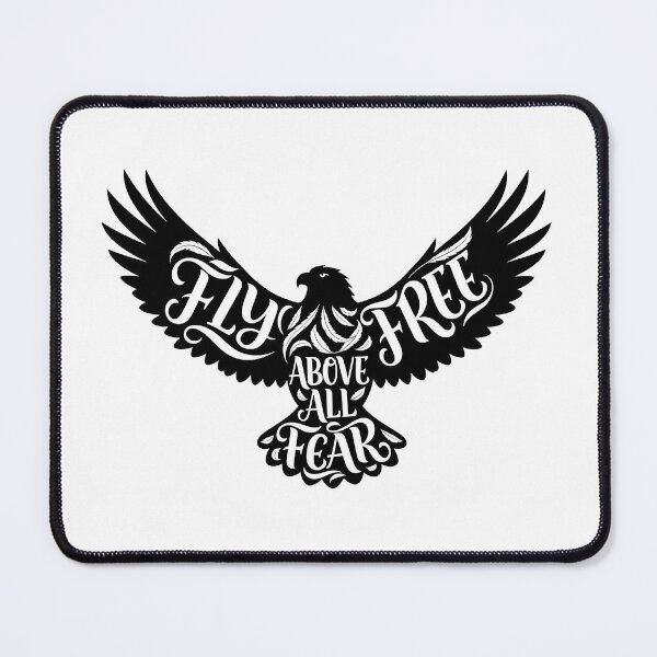 Item preview, Fly Free Above All Fear designed and sold by EdvvinStudios.