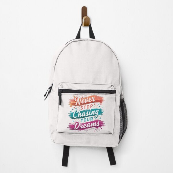 Item preview, Never Stop Chasing Your Dreams Motivational Quote T-Shirt designed and sold by FestivityFinds.
