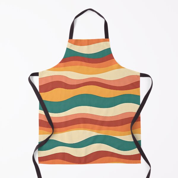 Item preview, Copy of Mid Century Modern Liquid Swirl, Cyan Brown #1 designed and sold by Prints and Lifestyle.
