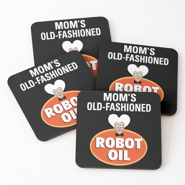 Item preview, Mom's Old - Fashioned Robot Oil  designed and sold by ColetteSaucier.