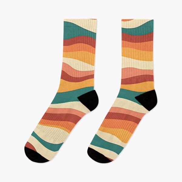 Item preview, Copy of Mid Century Modern Liquid Swirl, Cyan Brown #1 designed and sold by Prints and Lifestyle.