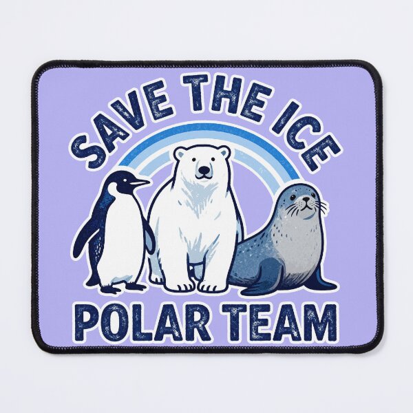 Item preview, Polar Team Ice Conservation Advocates designed and sold by zzz888.