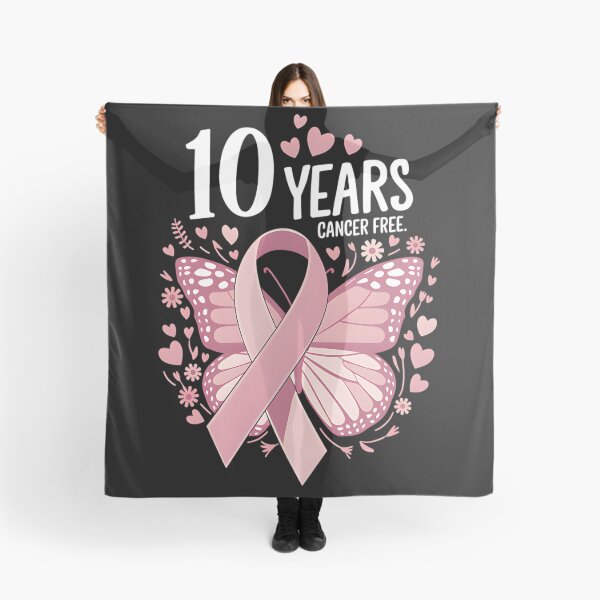 Item preview, 10 Years Breast Cancer Free Survivor Butterfly designed and sold by aprilbonnieuth.
