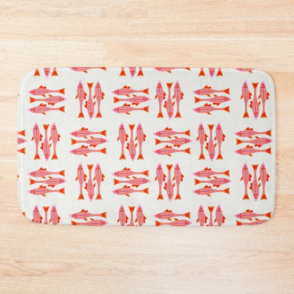 Item preview, Modern Flat Fish Pattern designed and sold by indysign.