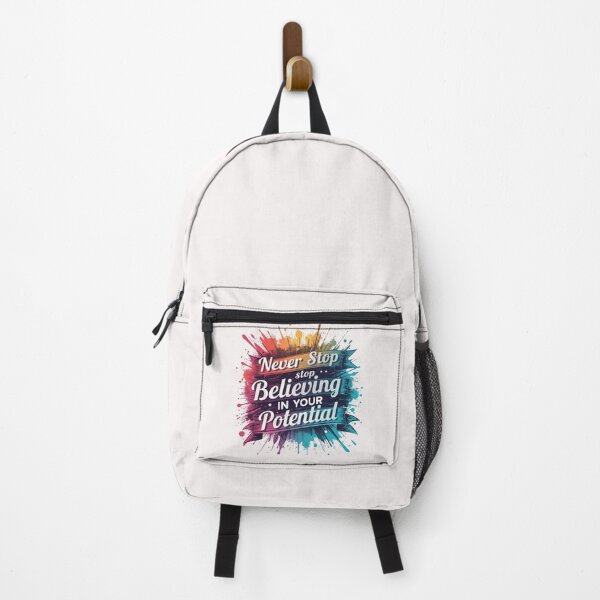 Item preview, Never Stop Believing in Your Potential Motivational Quote T-Shirt designed and sold by FestivityFinds.