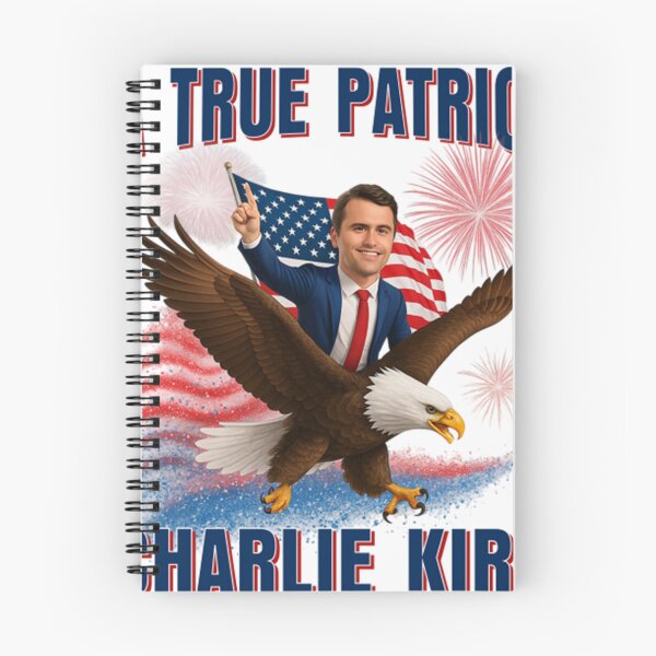 Item preview, Charlie Kirk A true Patriot American Eagle designed and sold by MargareteOH.