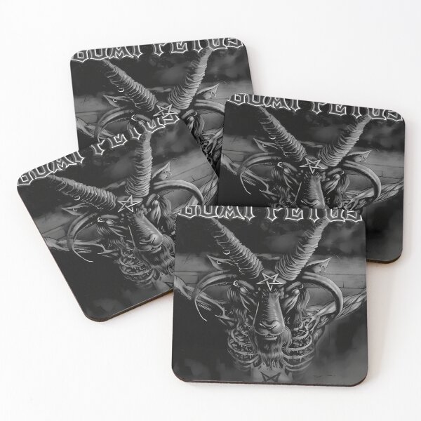 Item preview,  Goat Fetus Crucifiied Goat Logo designed and sold by FlorChavez64.