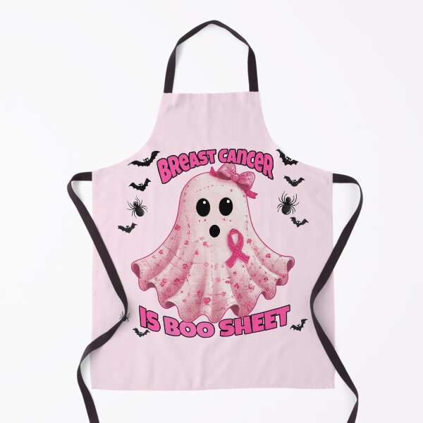 Item preview, Breast Cancer Is Boo Sheet – Pink Ribbon Ghost designed and sold by ArgentoArt.