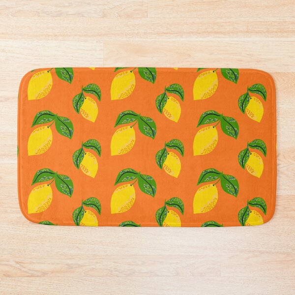 Item preview, Minimalist Lemon Flat Citrus Fruit Pattern designed and sold by indysign.