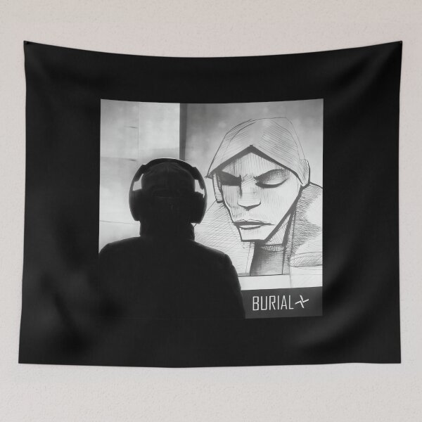 Item preview, Burial - Untrue - Redesigned Album Art 	 designed and sold by qmnmwvgo5.