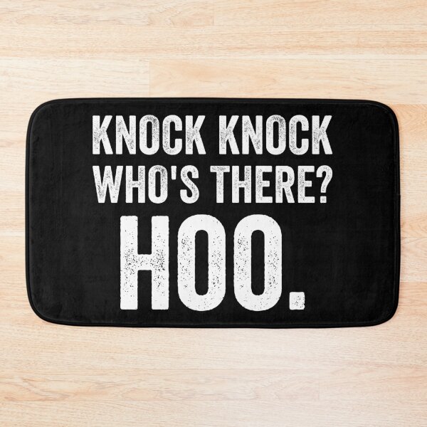 Item preview, Knock Knock Who's There Hoo designed and sold by RareBunny.