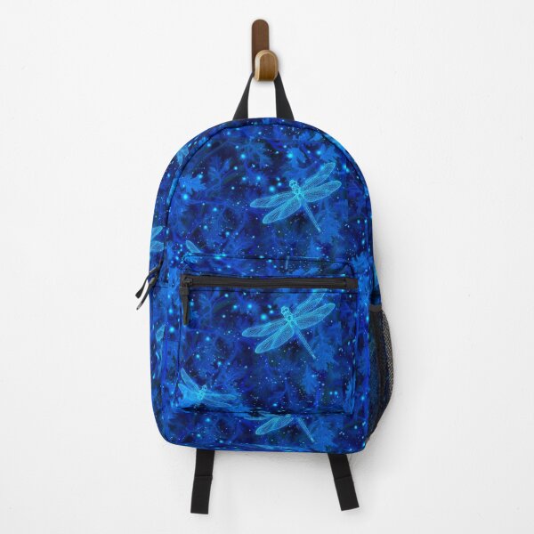 Item preview, glowing blue with fireflies and dragonfly designed and sold by DualEnergy.