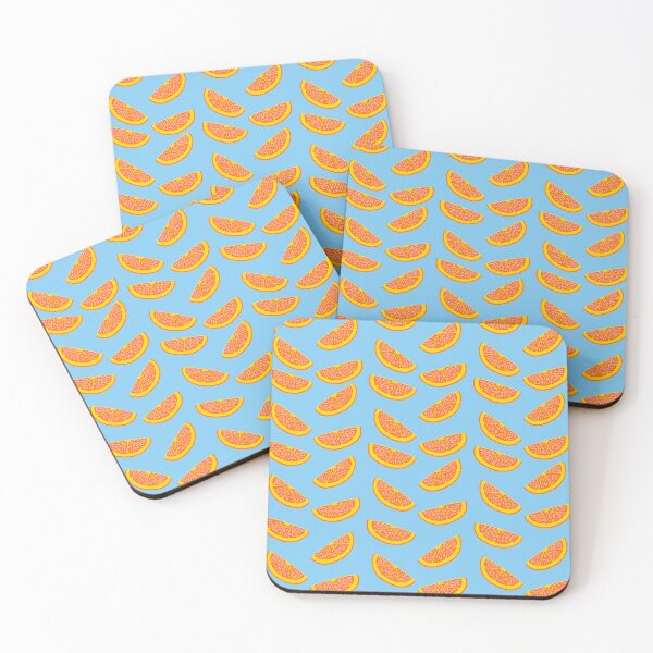 Item preview, Minimalist Orange Slice Flat Citrus Fruit Design Pattern designed and sold by indysign.