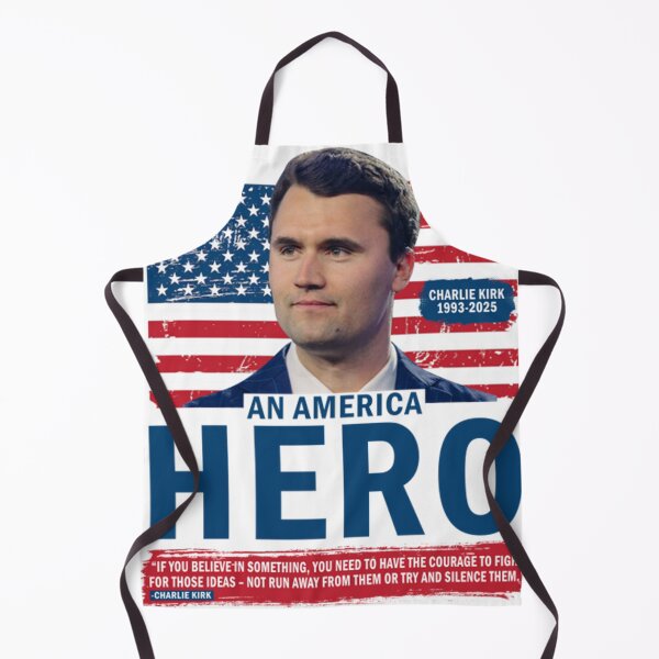 Item preview, Charlie Kirk American Hero Patriotic Flag designed and sold by MargareteOH.