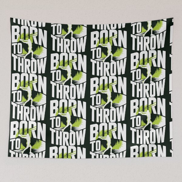 Item preview, Born to Throw – Disc Golf Player designed and sold by PadiDesign.