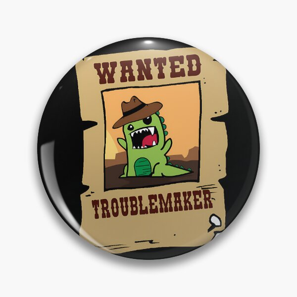 Item preview, Cow	 T-Rex Wanted Troublemaker  	 designed and sold by nhcixkovph49.