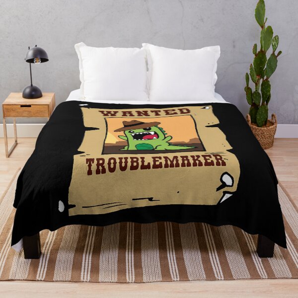 Item preview, Cow	 T-Rex Wanted Troublemaker  	 designed and sold by nhcixkovph49.