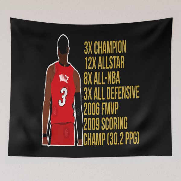 Item preview, Dwyane Wade - Miami Heat designed and sold by AlixVincent.