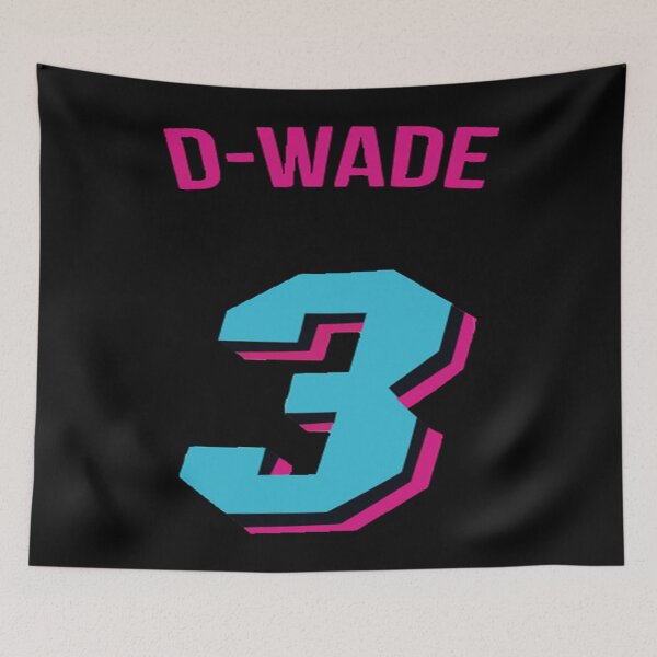 Item preview, Dwyane Wade ''D Wade'' Nickname Jersey - Miami Heat designed and sold by AlixVincent.