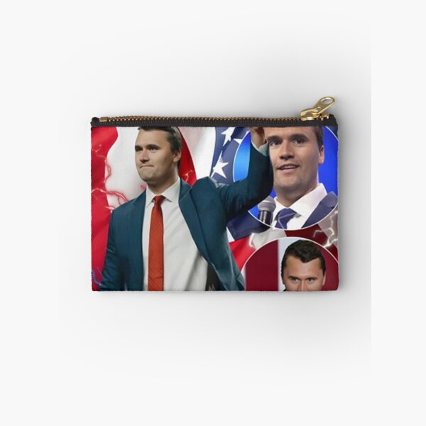 Item preview, Charlie Kirk Bold Patriotic Stars & Stripes Collage designed and sold by MargareteOH.