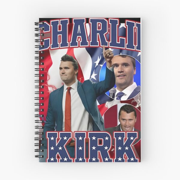 Item preview, Charlie Kirk Bold Patriotic Stars & Stripes Collage designed and sold by MargareteOH.