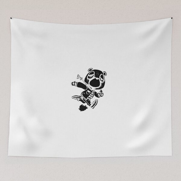 Item preview, Dropout Bear (Kanye West) Black Logo designed and sold by cartogram.