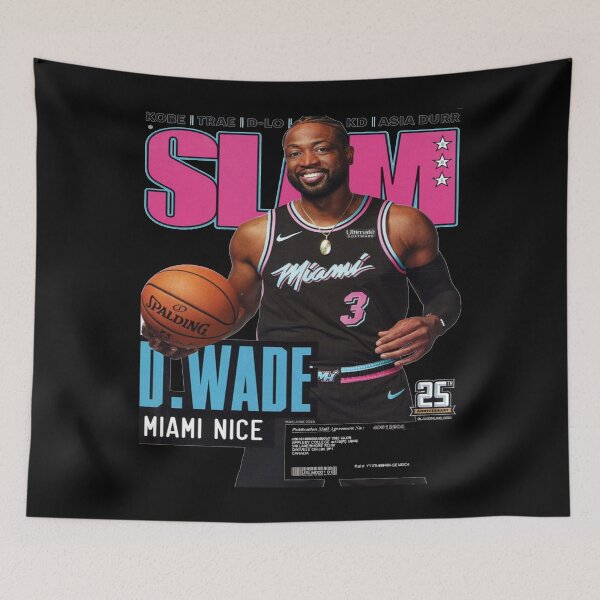 Item preview, dwyane wade Slam Basket Magazine designed and sold by AlixVincent.