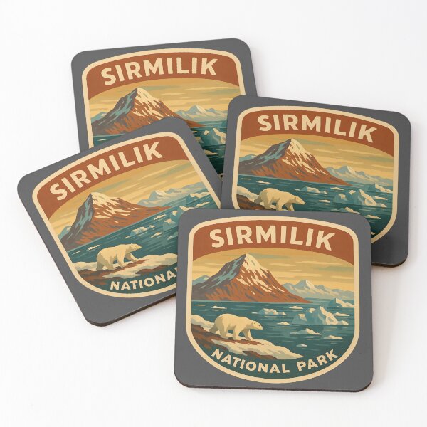 Item preview, Vintage Canadian National Park Prints: Sirmilik designed and sold by PinUpPizzazz.