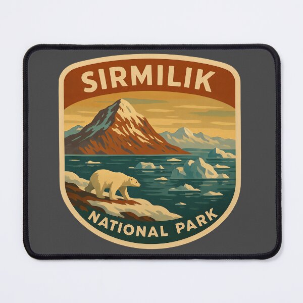 Item preview, Vintage Canadian National Park Prints: Sirmilik designed and sold by PinUpPizzazz.