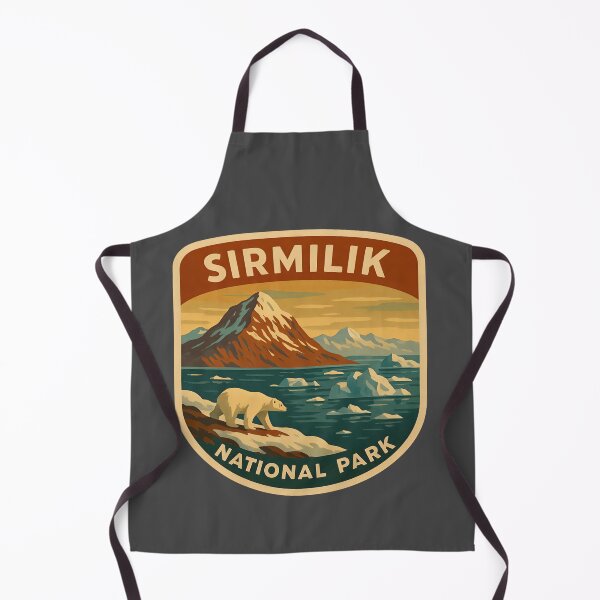 Item preview, Vintage Canadian National Park Prints: Sirmilik designed and sold by PinUpPizzazz.