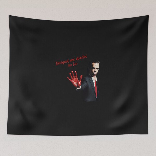 Item preview, Nick Cave Red Right Hand Classic T-Shirt designed and sold by canancyw3tr.