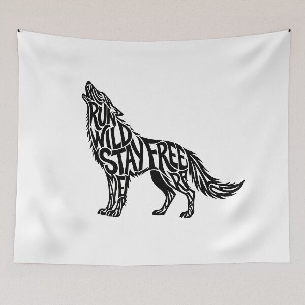 Item preview, Run Wild Stay Free designed and sold by EdvvinStudios.