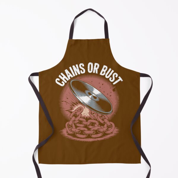 Item preview, Chains or Bust – Bold Disc Golf Player designed and sold by PadiDesign.