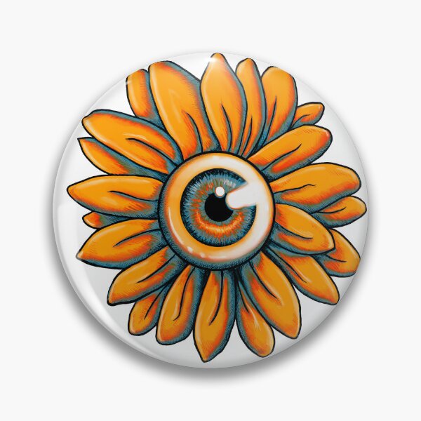 Item preview, FEAR FLOWER ORANGE designed and sold by Fearshift.