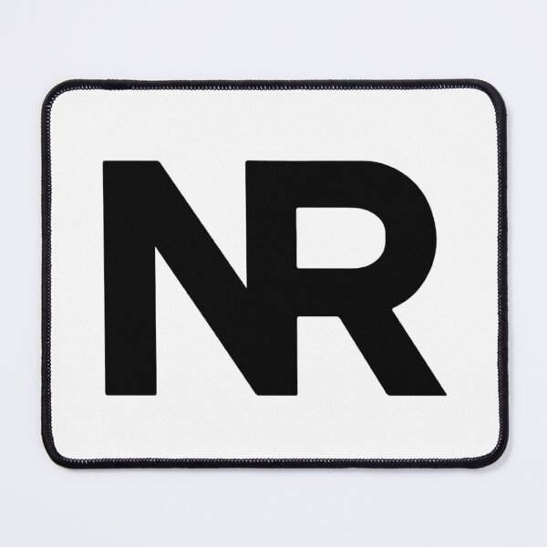 Item preview, NR T-Shirt Logo – Modern, Minimal, and Stylish Identity Design designed and sold by TotemTshirt.