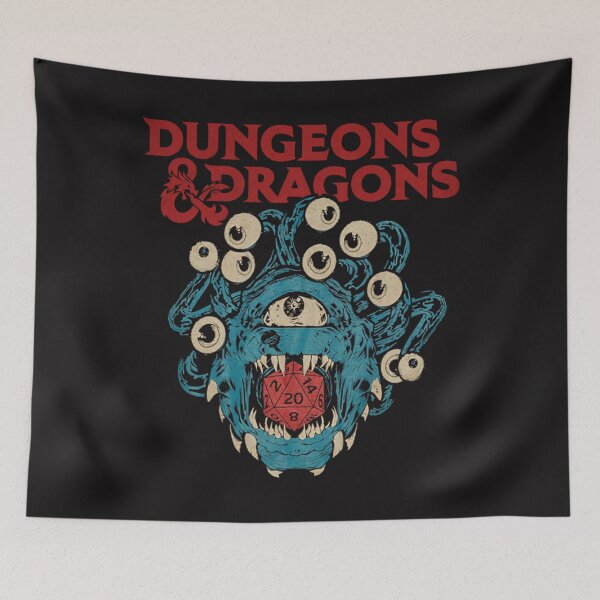 Item preview, The Dungeons And Dragons Retro Wave designed and sold by Juvenberger.