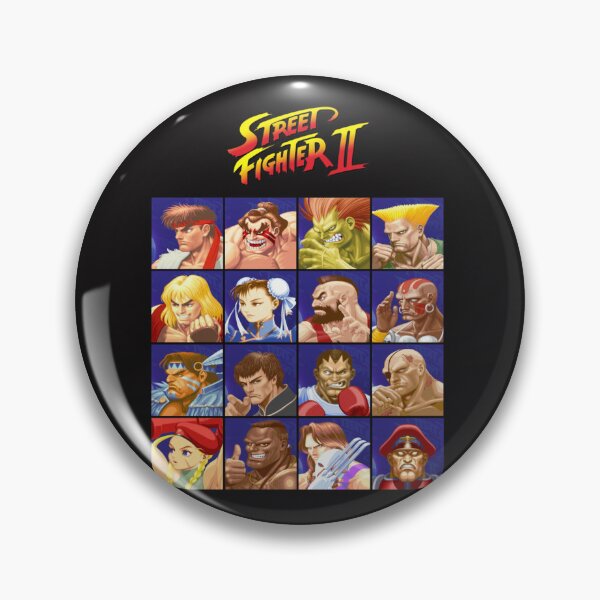 Item preview, Street Fighter Ii Select Character designed and sold by Juvenberger.