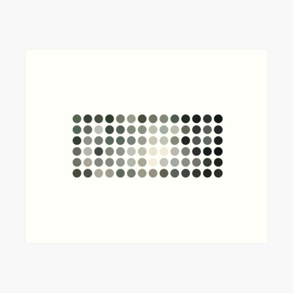 As Spots (Guernica) Art Print