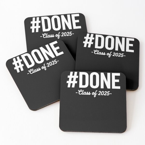 Item preview, #DONE Class Of 2025 Graduate Funny 2025 Graduation Seniors designed and sold by TrinaEspinoza.